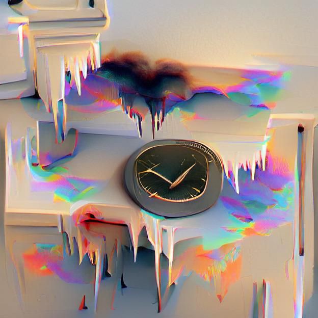 Melting Clock: A Surreal Timepiece