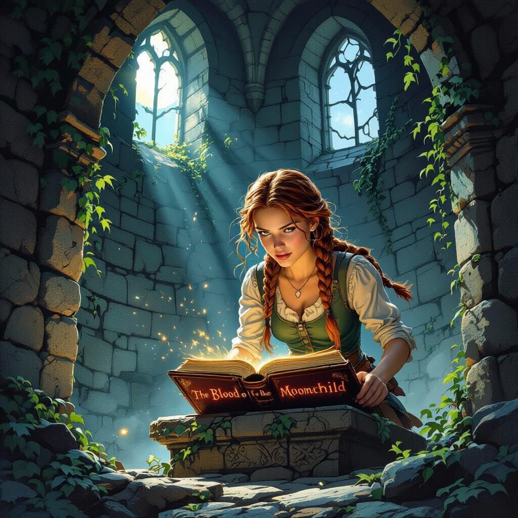 Wendy Discovers Ancient Tome in Forbidden Tower