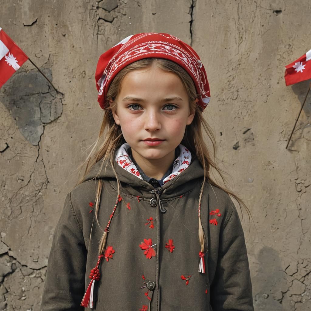 AI Generated Image of Polish Girl