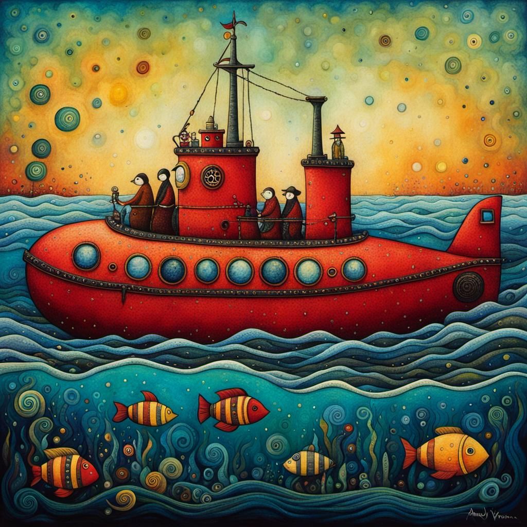 The Big Red Submarine