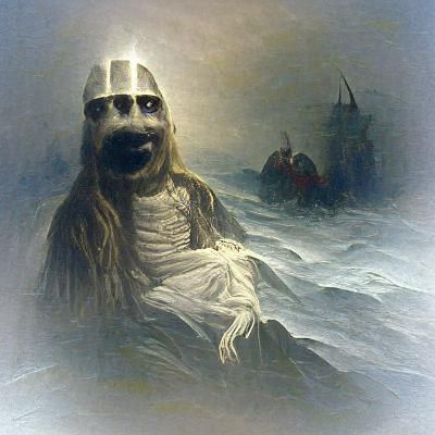 Hræsvelgr in a Dark Gothic Style