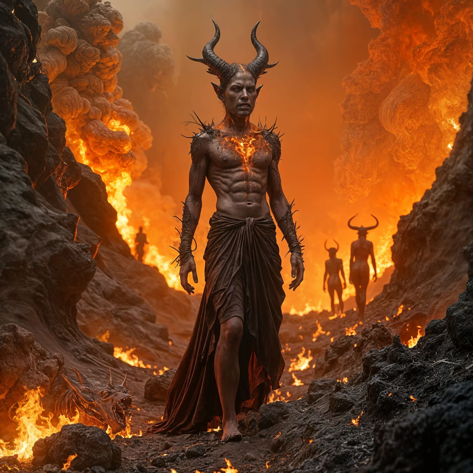 Infernal Hellfire Consumes the Landscape