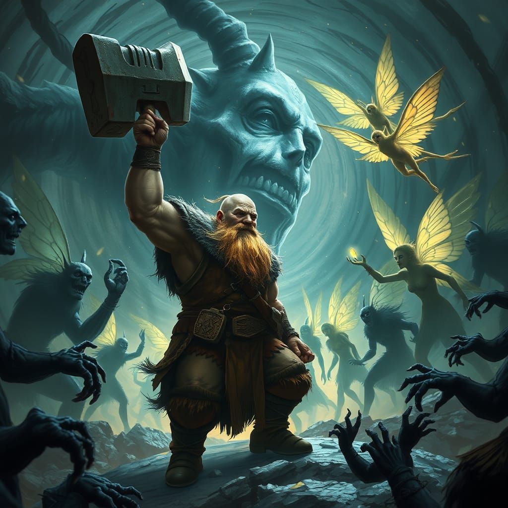 A Test of Will

The fairies, androgynous beings of radiant beauty, dance and sing, their voices mesmerizing. They offer ...