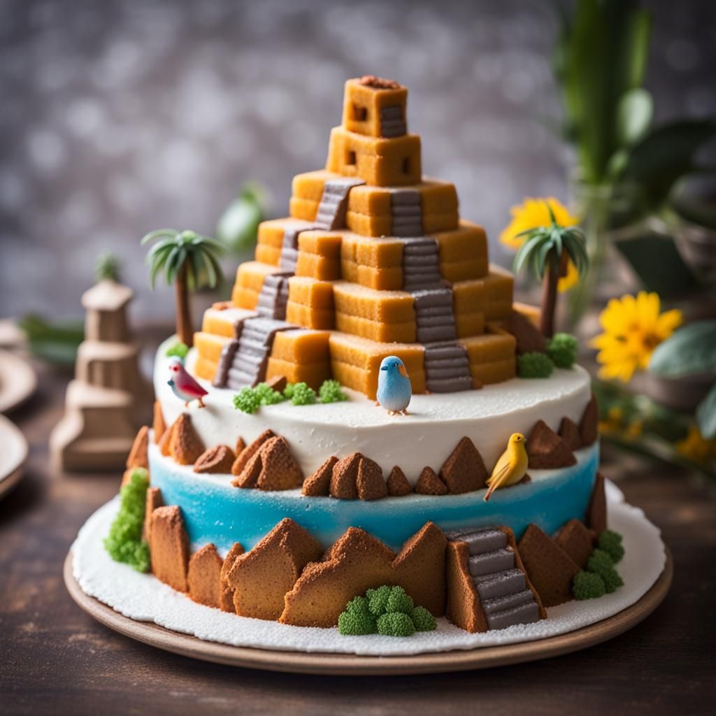Machu Picchu Cake