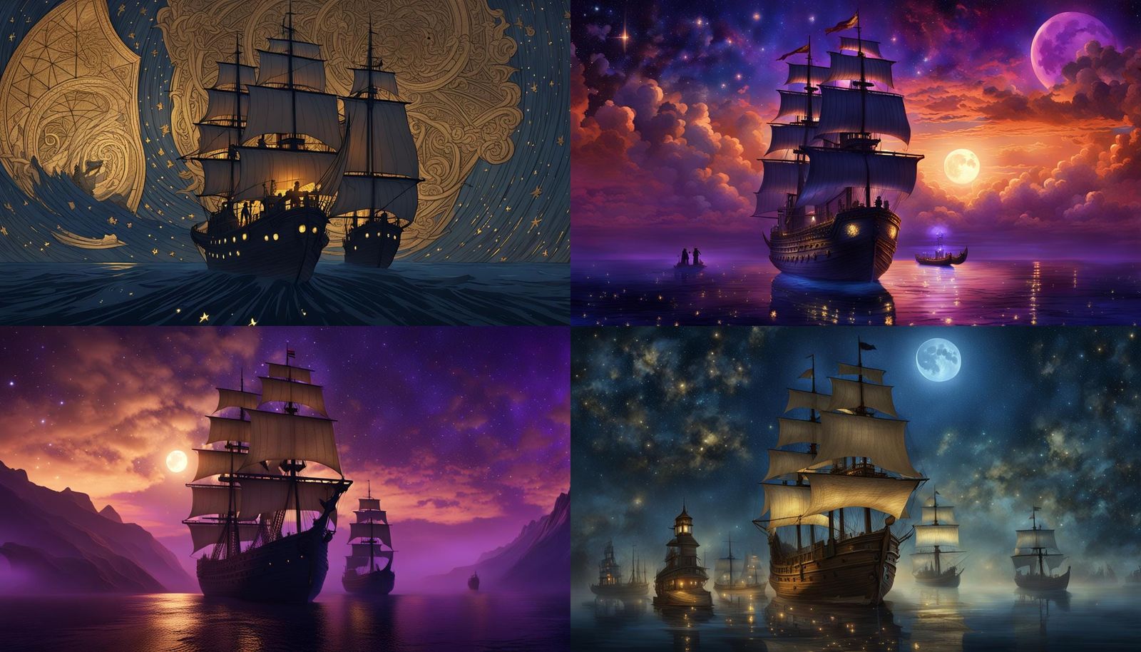 Captains Converse on a 15th Century Ship