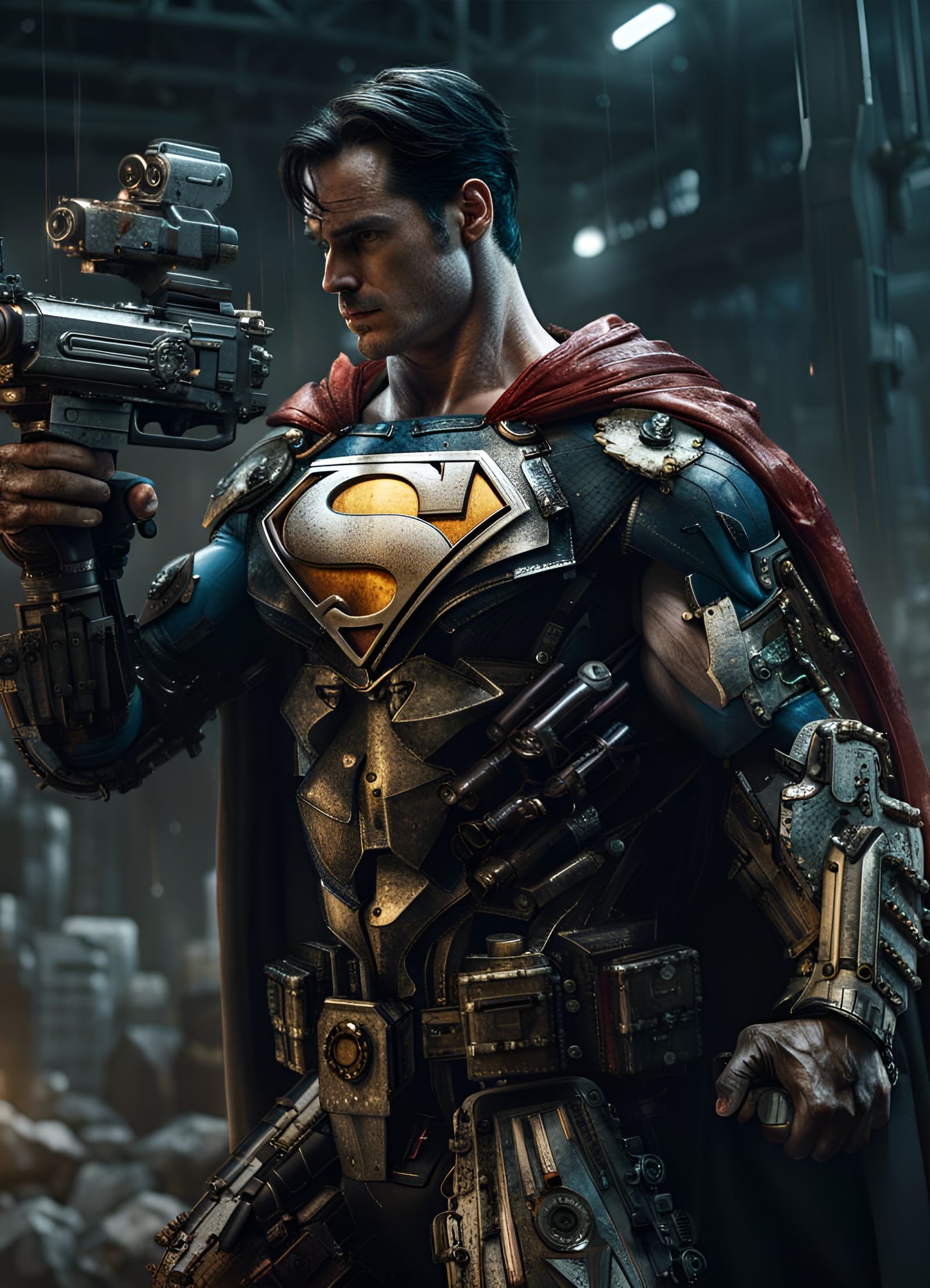 Anti Krypton Armour & Gun