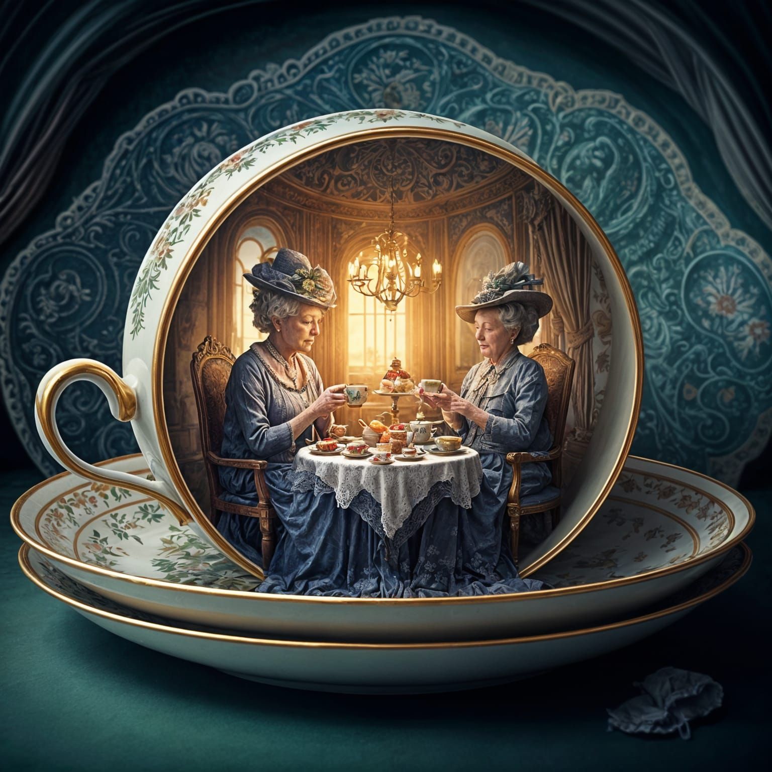 High tea time