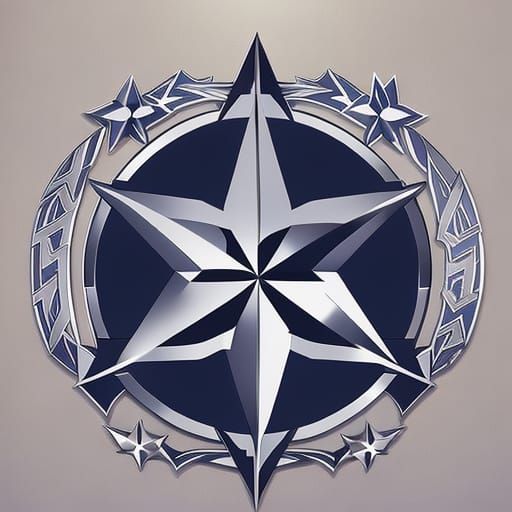 NATO Logo Redesigned as Anime Art