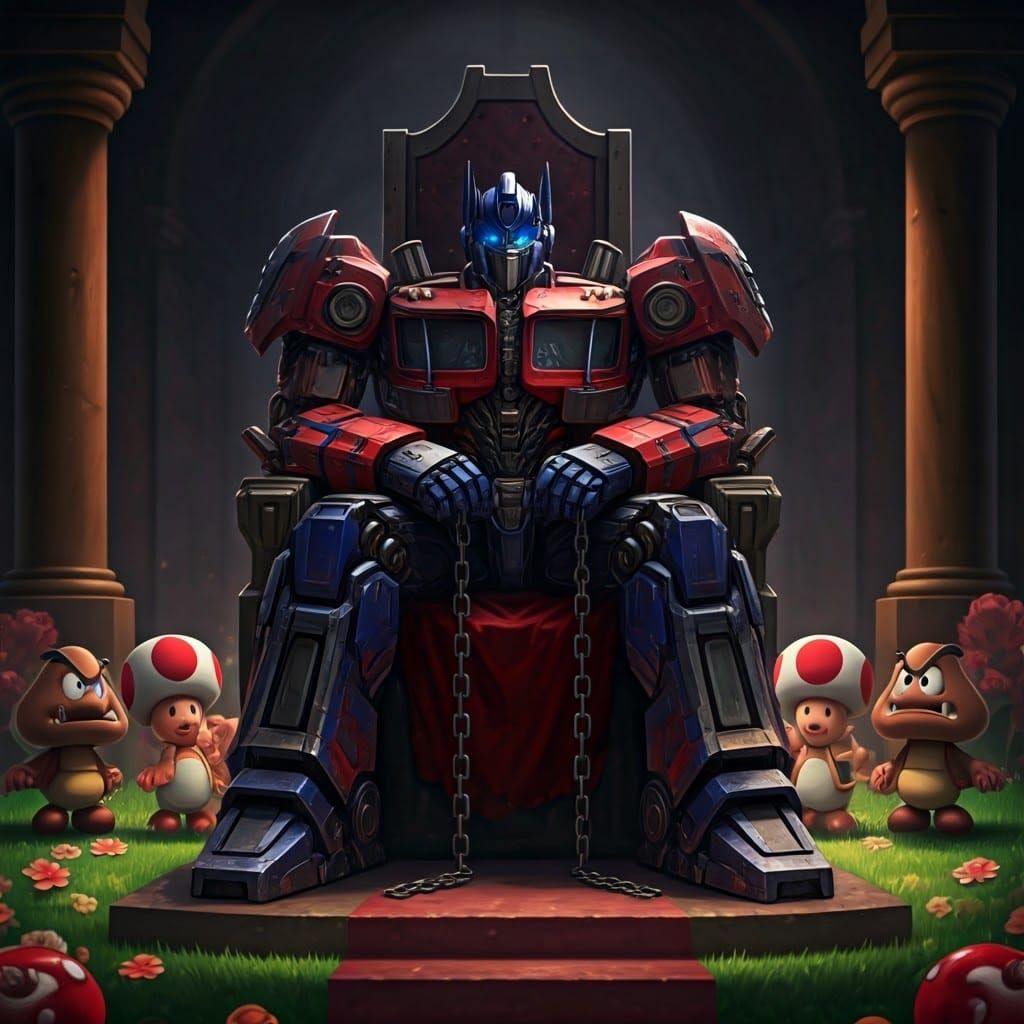 Optimus Prime: King of the Mushroom Kingdom