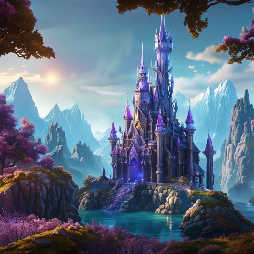 Amethyst Crystal Castle