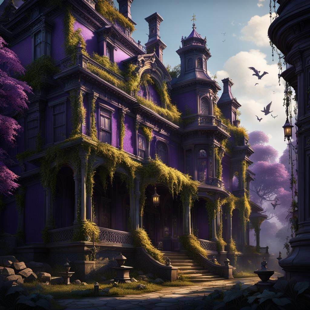 Haunted Mansion: Dark Fantasy Concept Art