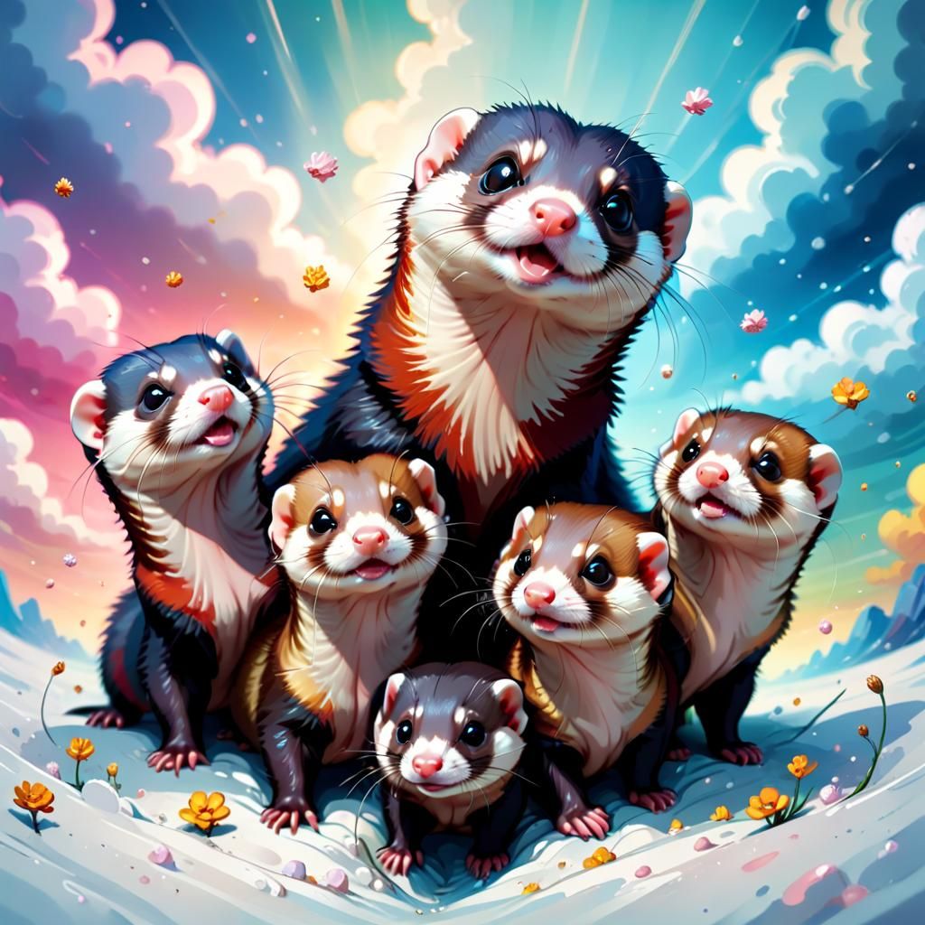 Ferrets.