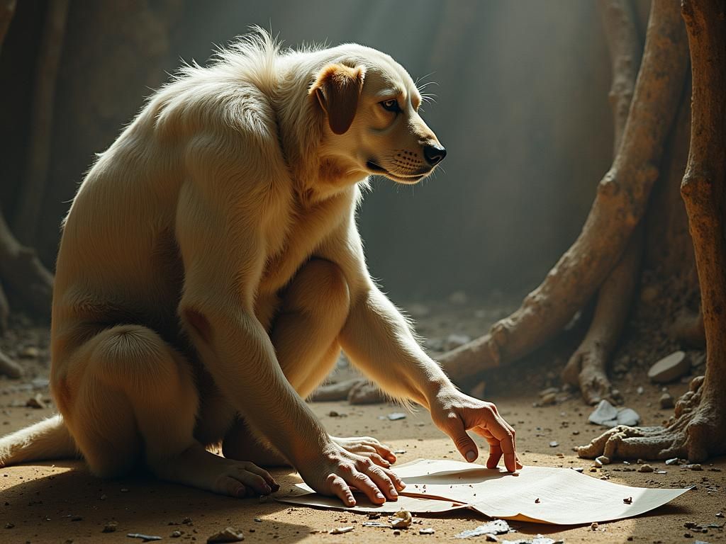 Abstract AI Image: The Venceford Trallgivingsness