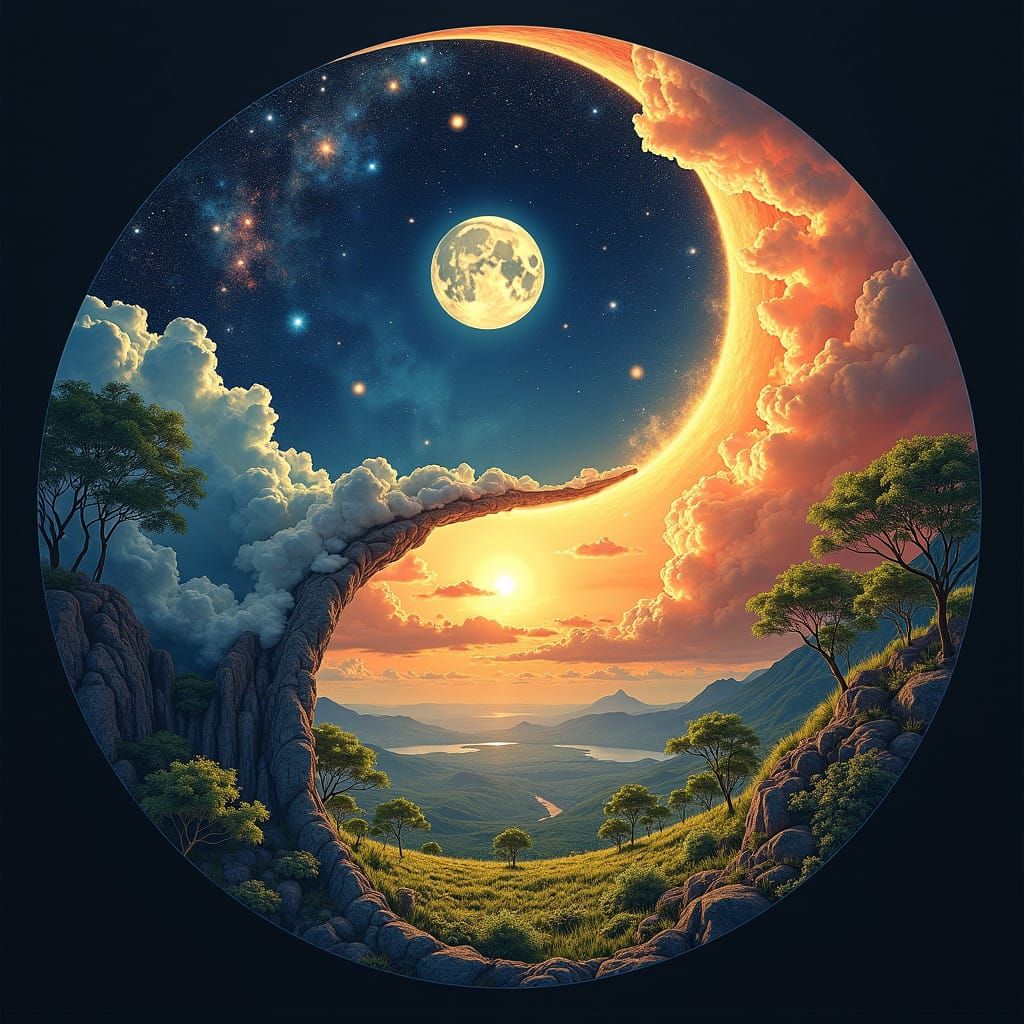 Celestial Harmony in Cosmic Balance