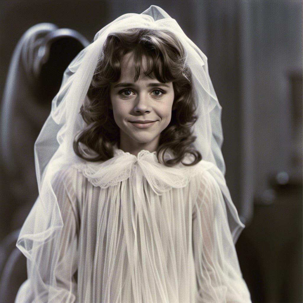 Ethereal Portrait of a Cute Corporeal Ghost