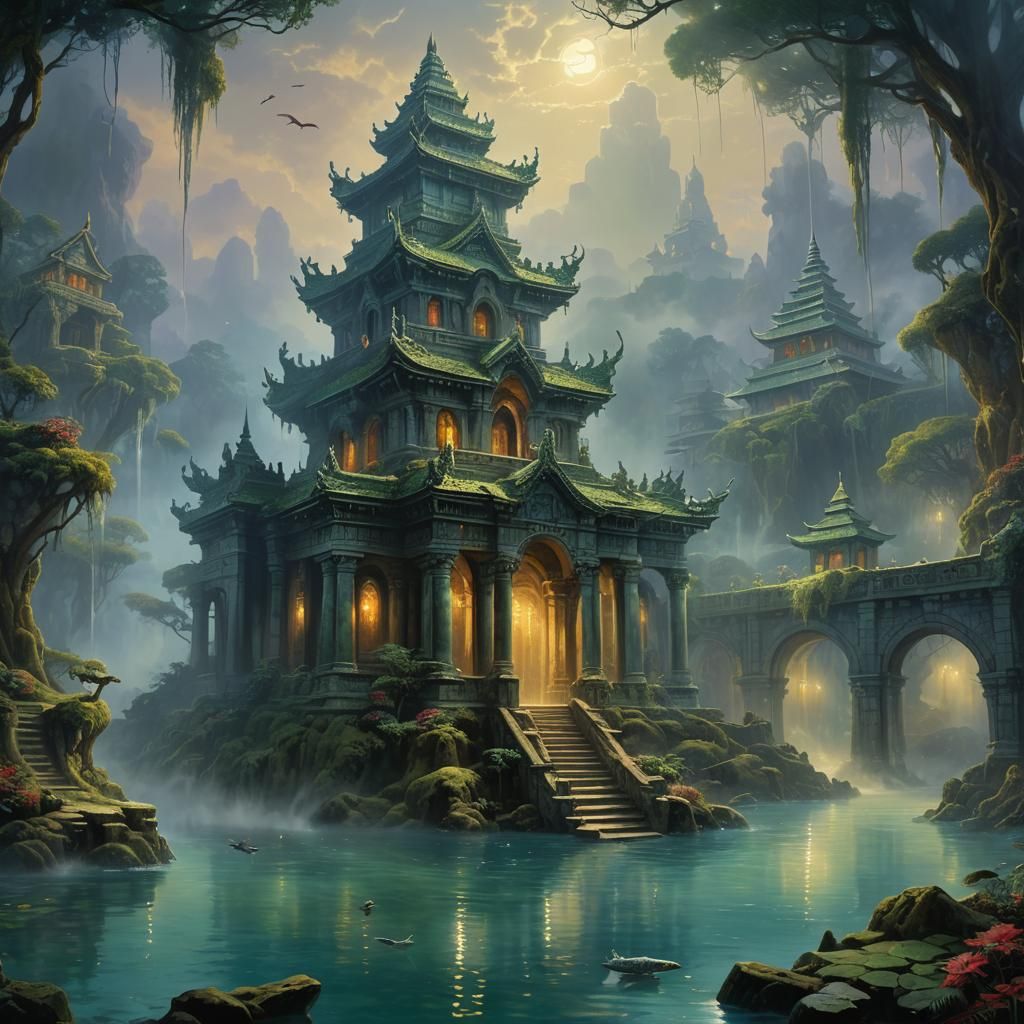 Mysterious temple