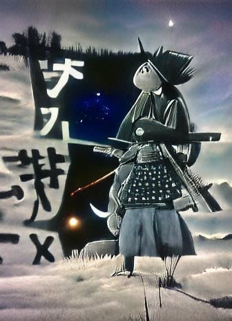 Samurai Ronin in a Sci-Fi World