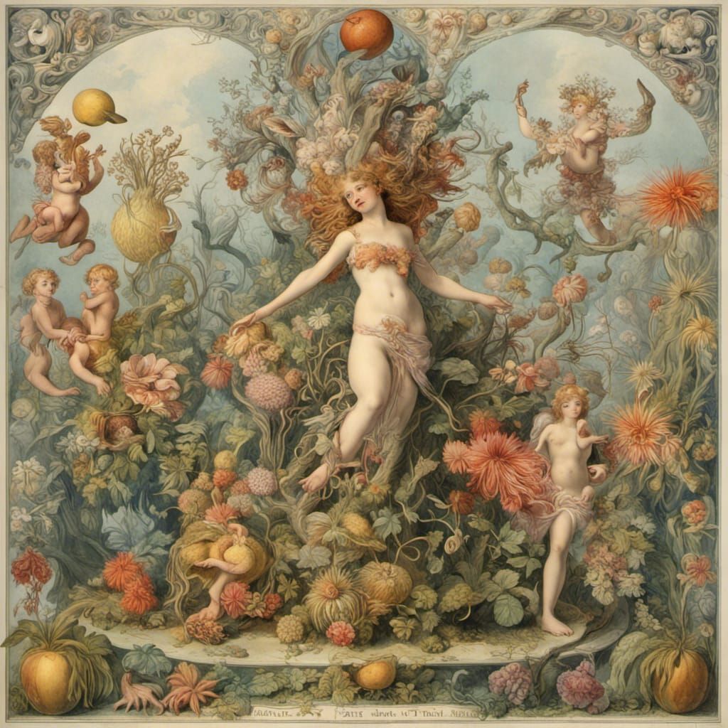 Allegory of the month of May