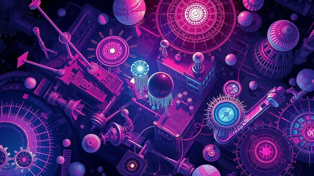 Dynamic Motion FPV Sci-Fi Design in Fluorescent Colors