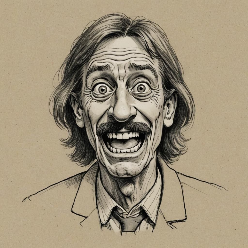 Forensic Sketch: Goofy Hot Dog Thief Suspect