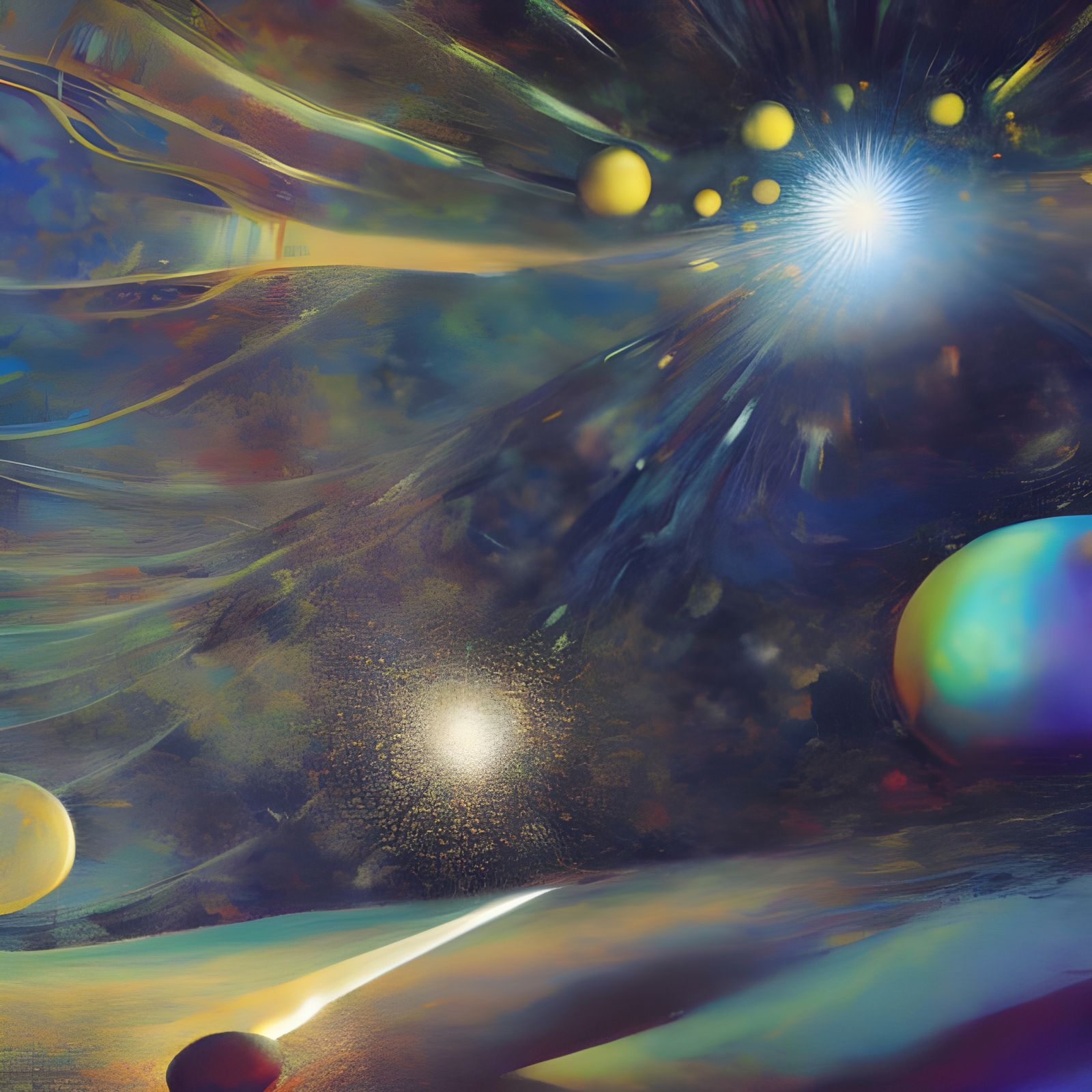 Surreal Saxophone Creates Time and Space Rift