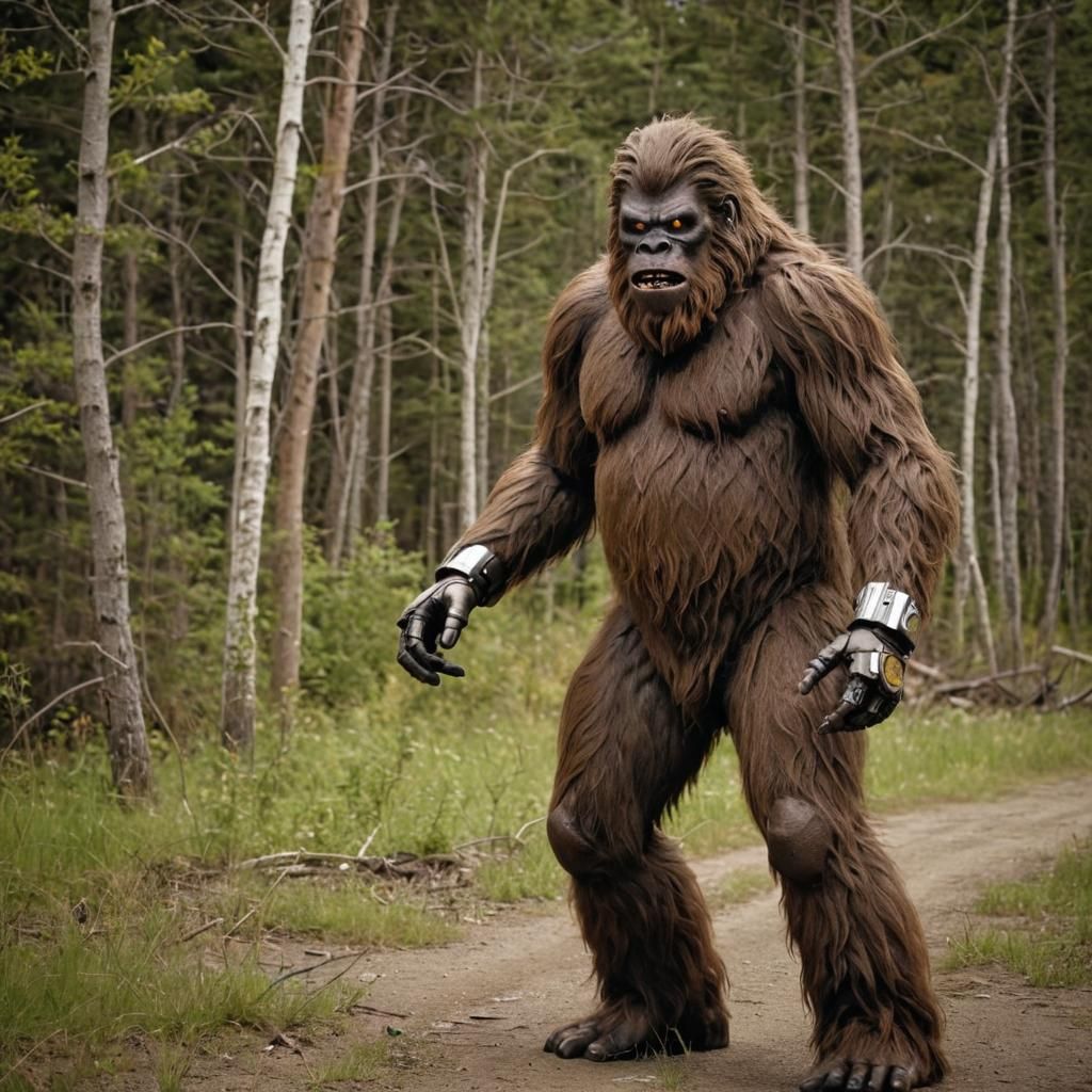 (Magazine Titled "Corner Gas" Saskatchewan with Brent Leroy Dressed up as a Sasquatch BigFoot  As A Superhero Fighting R...
