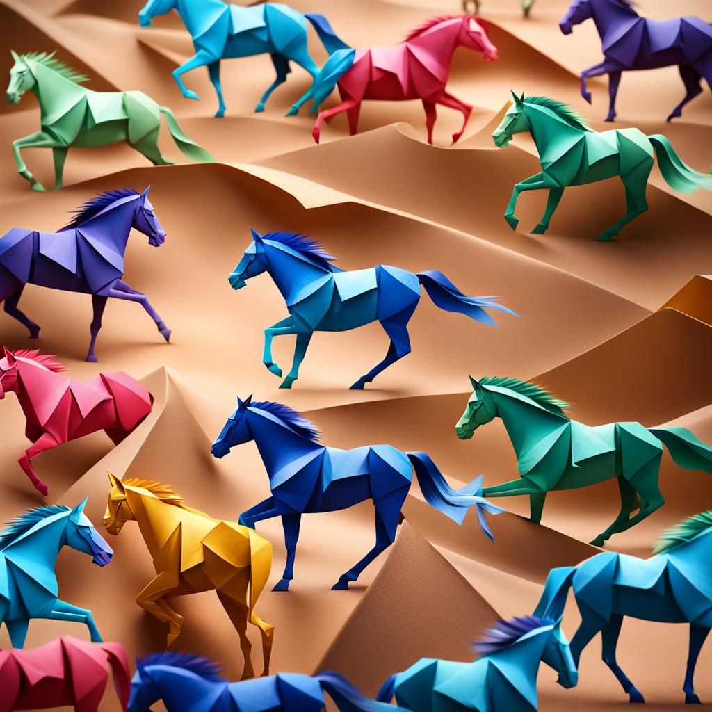 Arabian Desert Horses