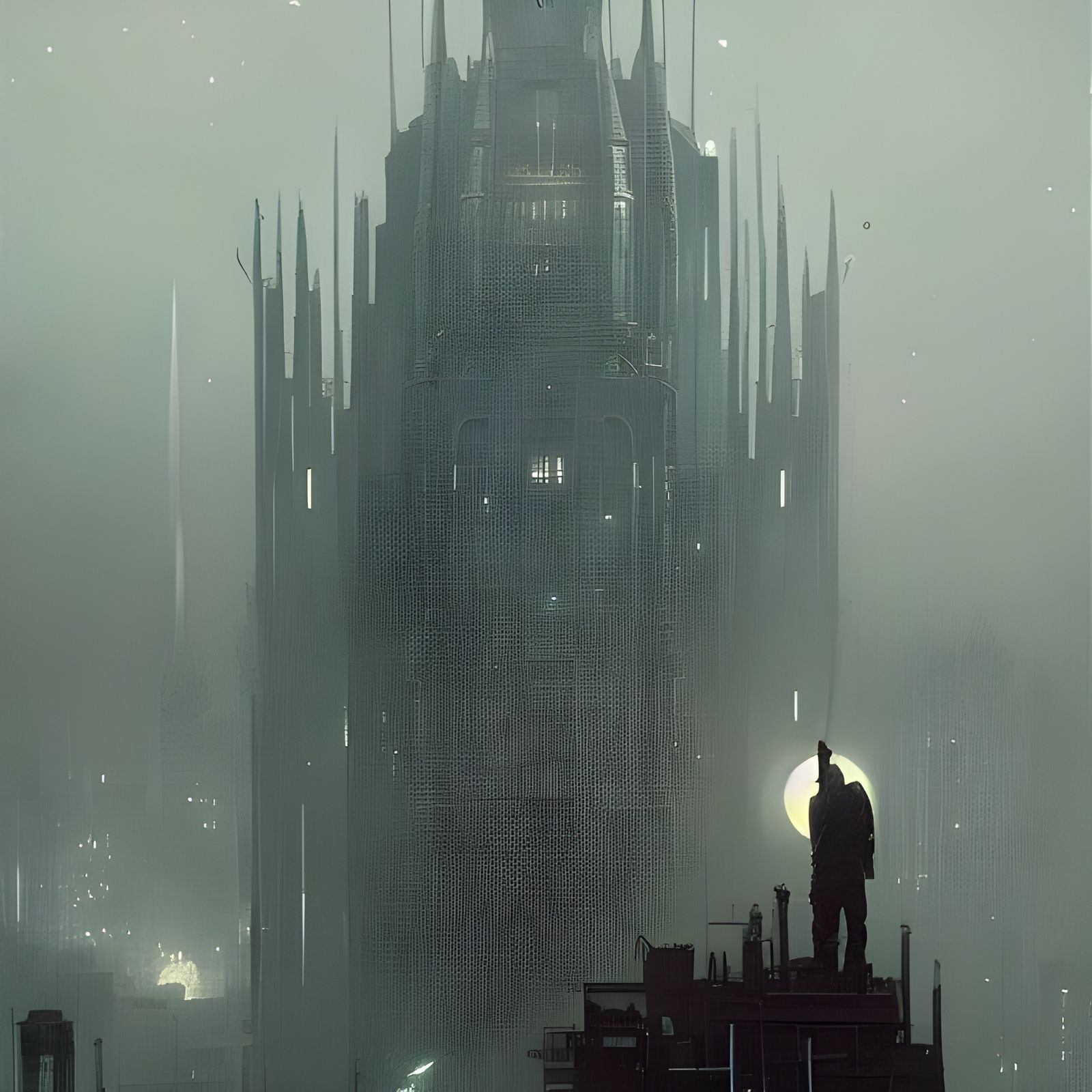 Sinister City on the Moon