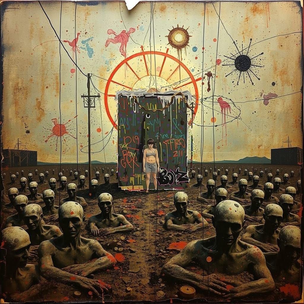 Surreal Graffiti Art of a Boyz Album Cover