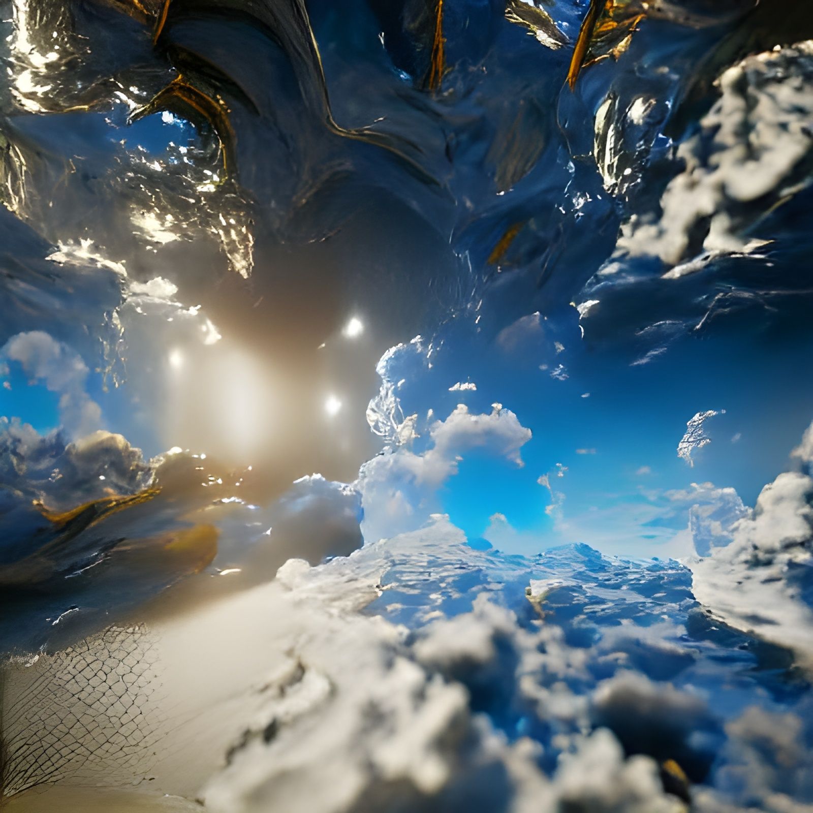 Heavenly Vista in 3D Unreal Engine