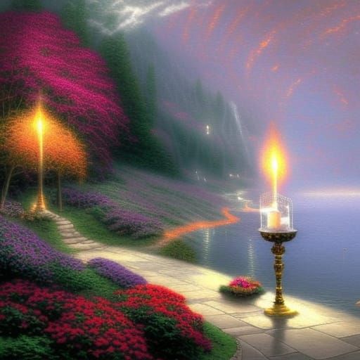 Ethereal Soul in Flight as Luminist Fantasy