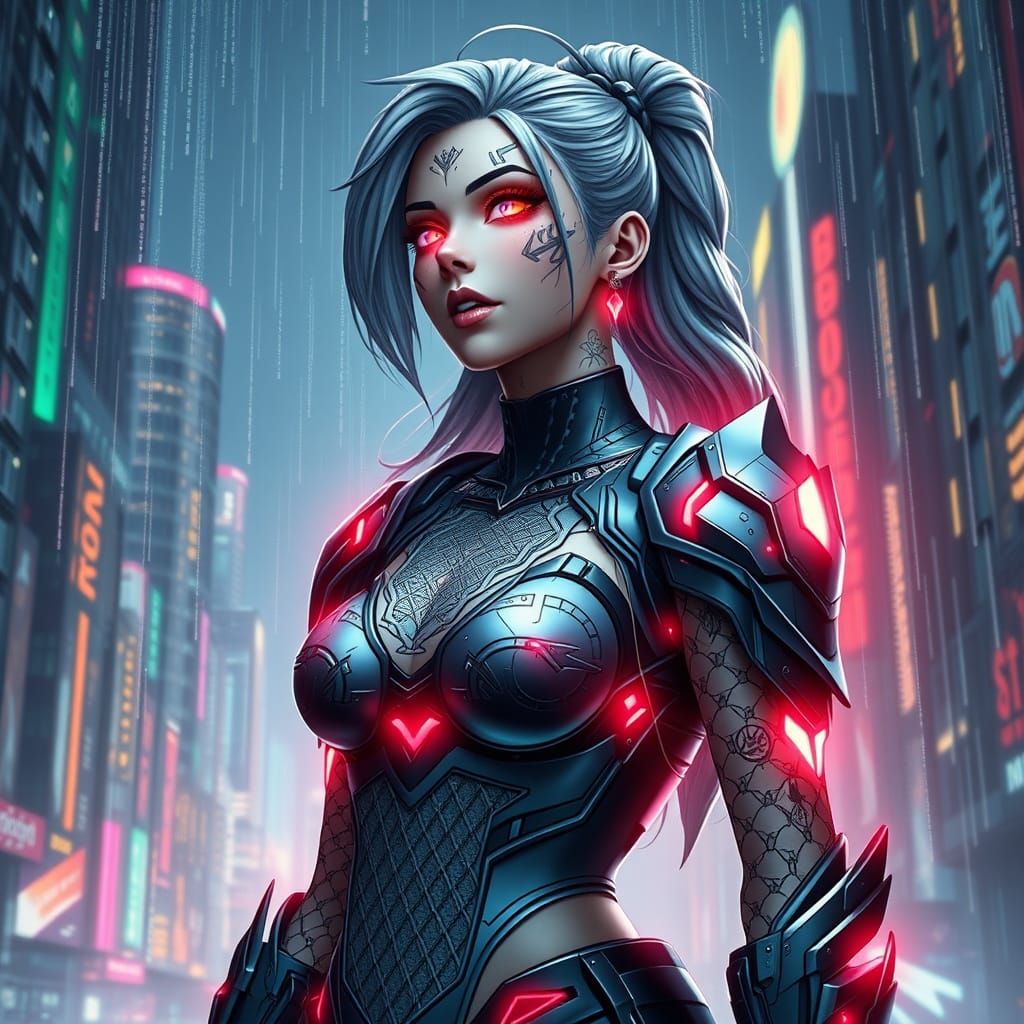 The Codebreaker: Hyperrealistic Supervillain in Virtual City...