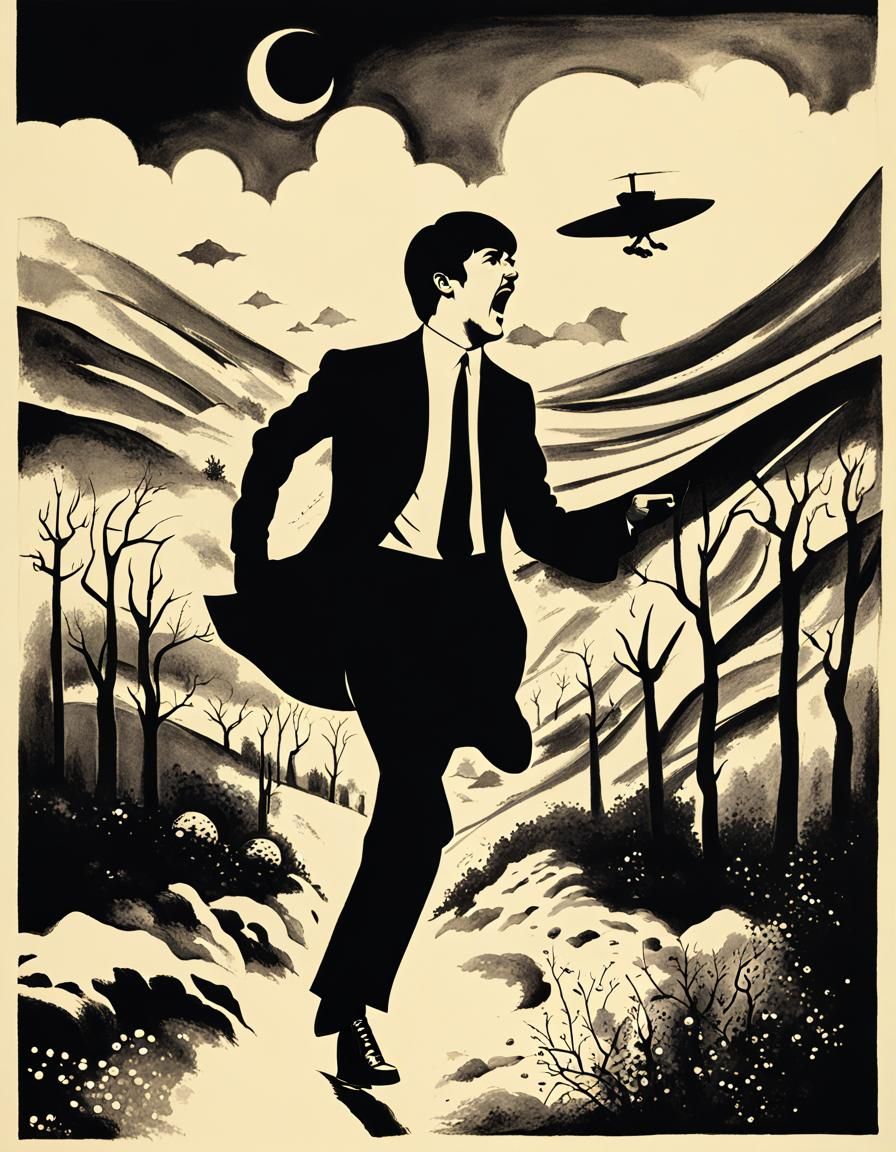 The Beatles: Ecstatic Expressionism in Lithography