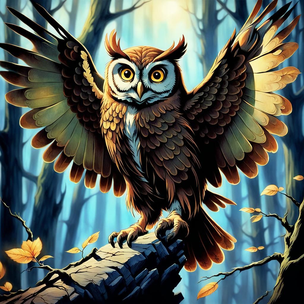 The Great Owl from Secret of NIMH