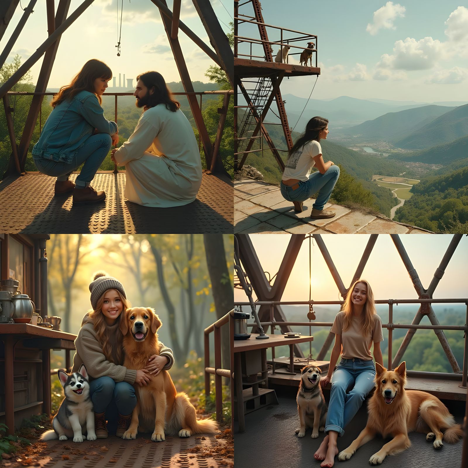 Industrial Watchtower Overlooks Children's Park Opening