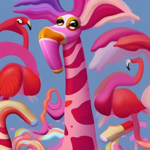 Giraflamingo 2