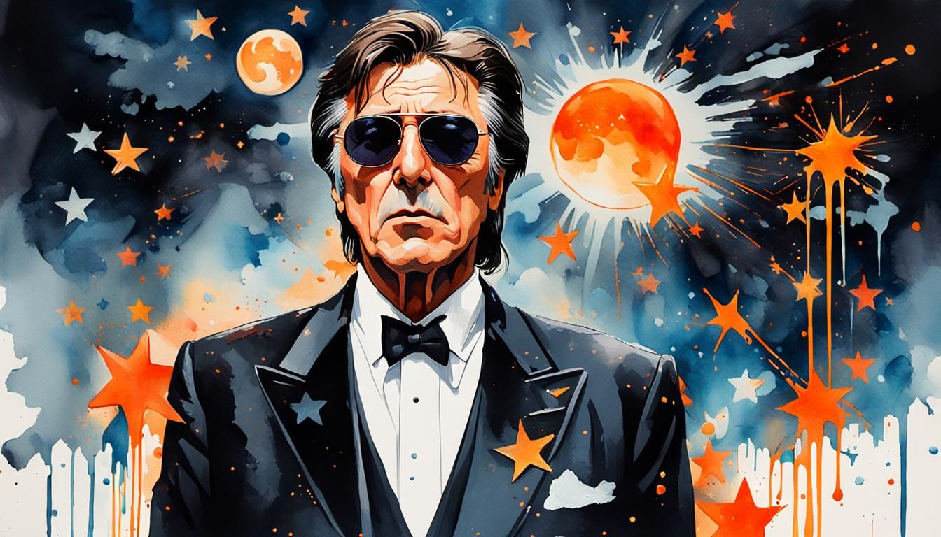 Pop Art Portrait: Bryan Ferry in London