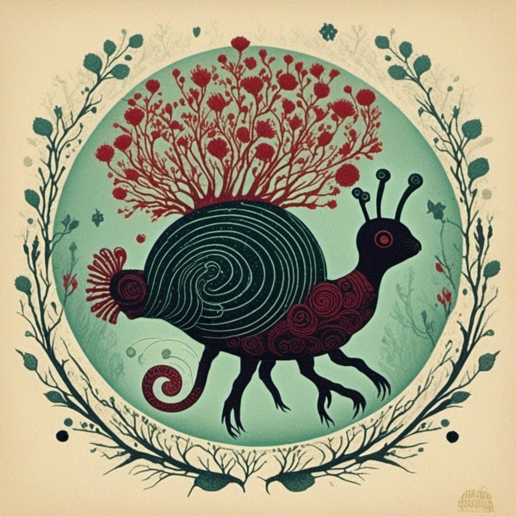 Intricate Tattoo Design in Unique Style