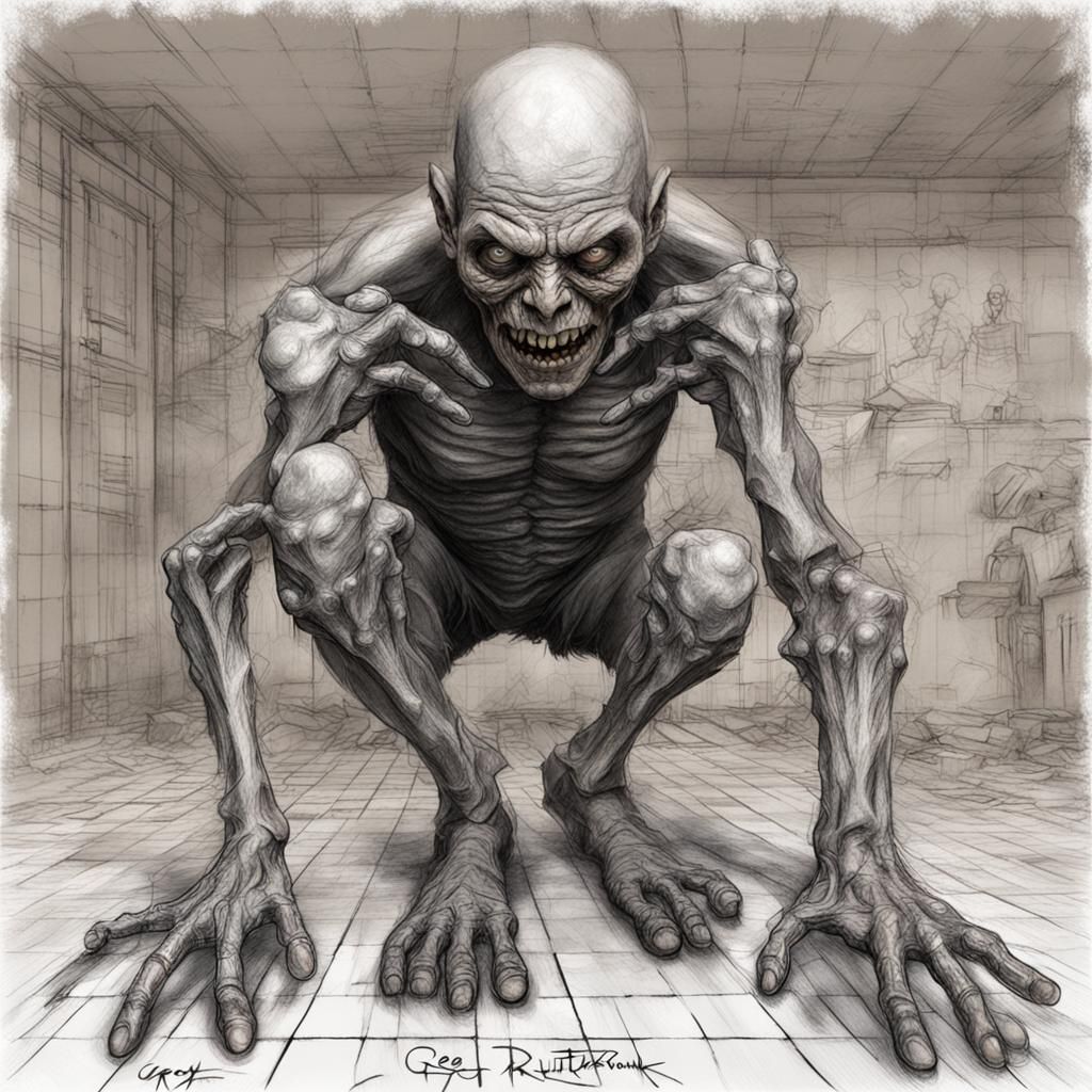 Nightmarish 3D Abomination: A Study in Digital Horror