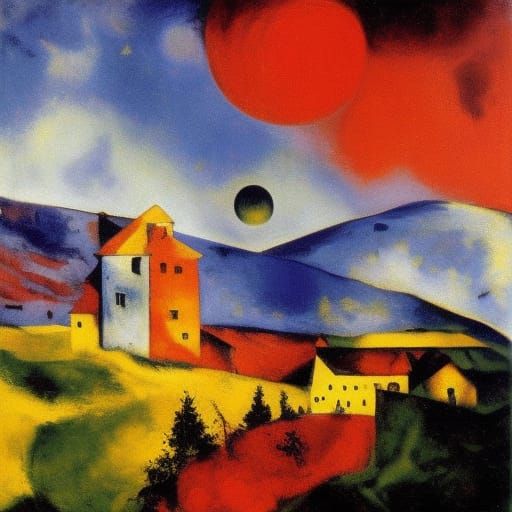 Earth and Sky Flash in Vivid Colors