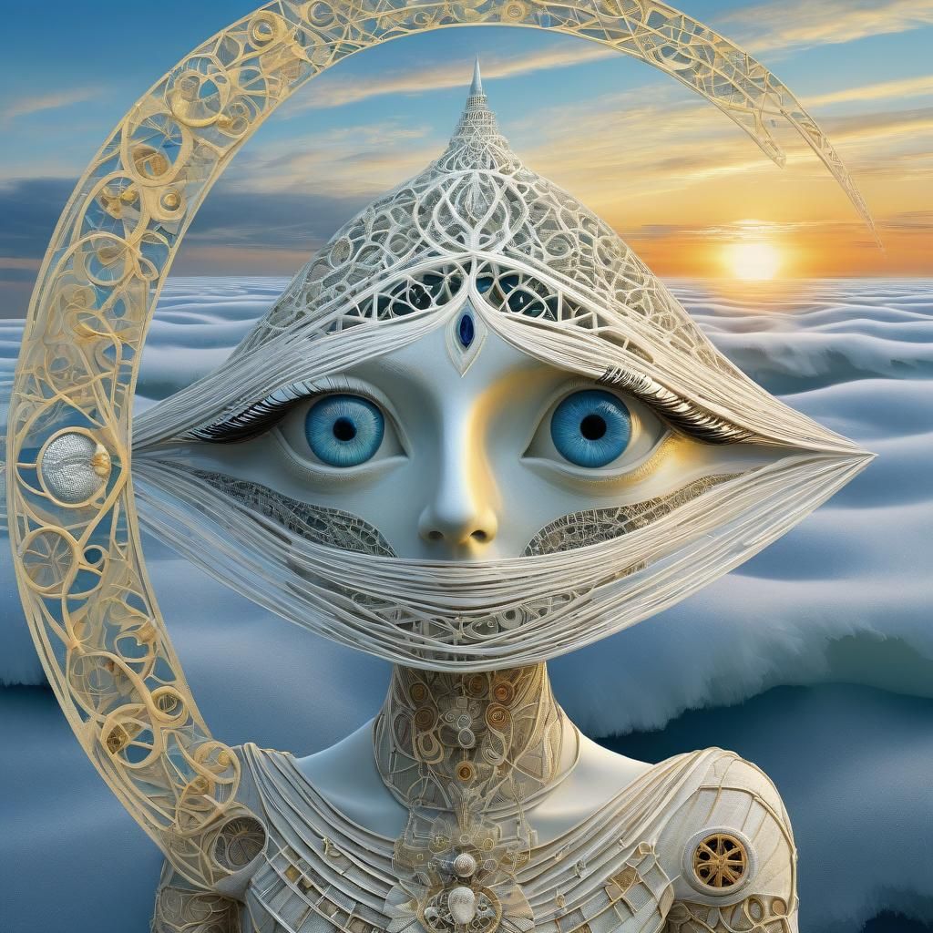Infinite Consciousness in Richly Detailed Fantasy Art