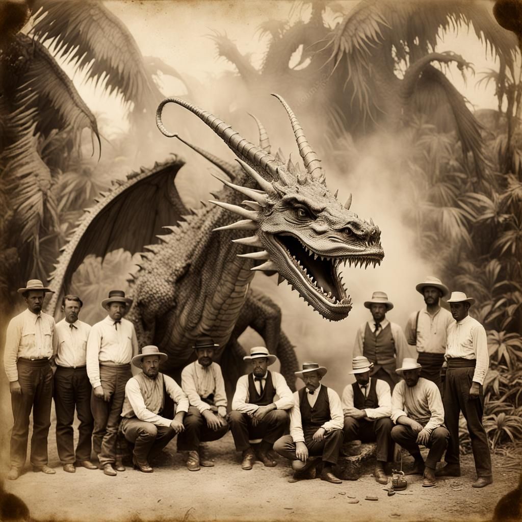 The Dragon-expedition, early 1900s.
