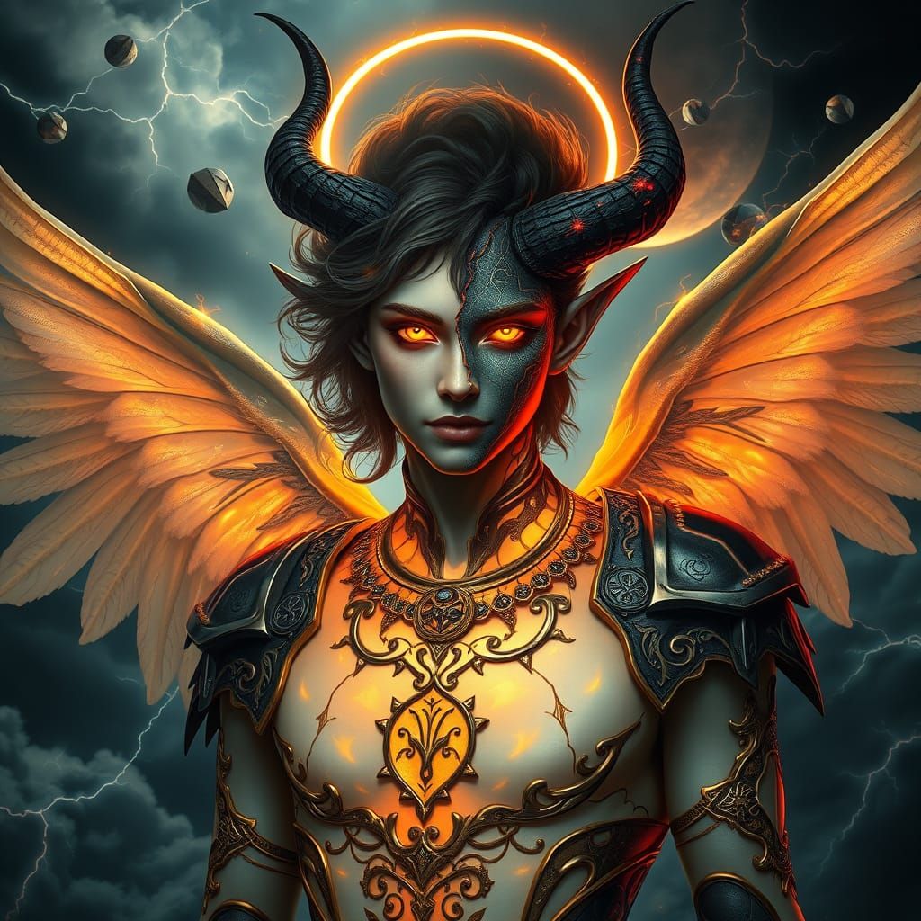 A breathtaking hybrid of Angel and Demon