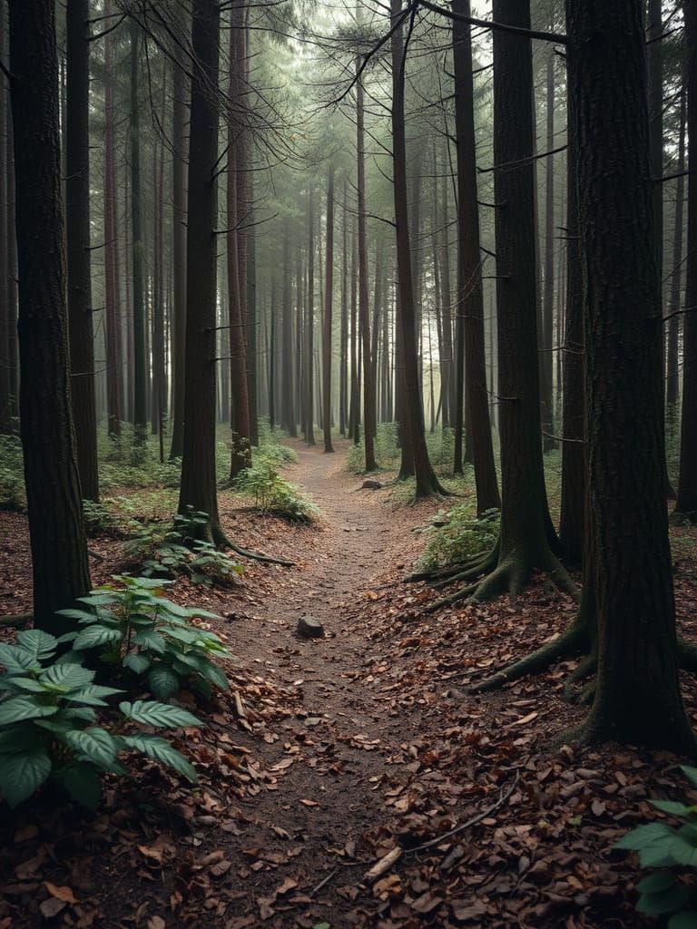 Rich Chocolate Landscape