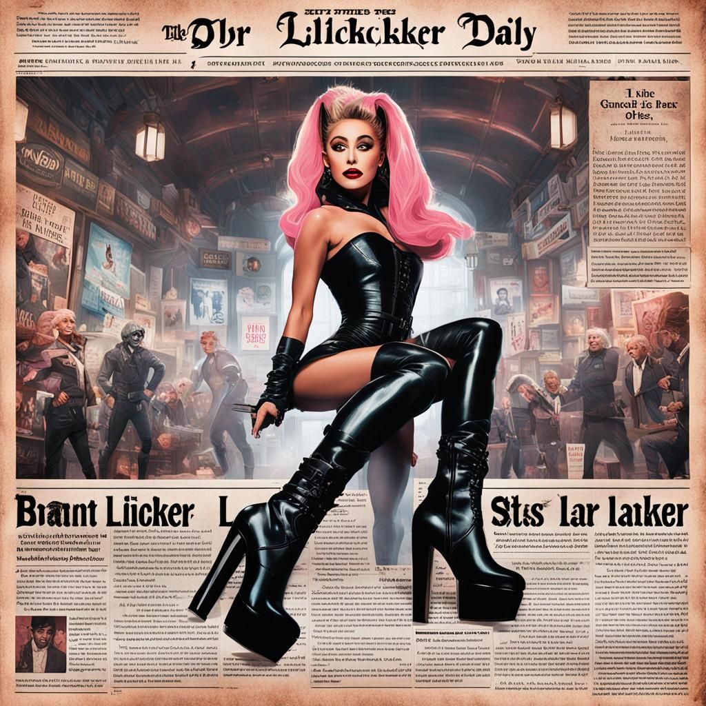 Newspaper Headline: Sissy Sales Soar, Arianna Grande Photo