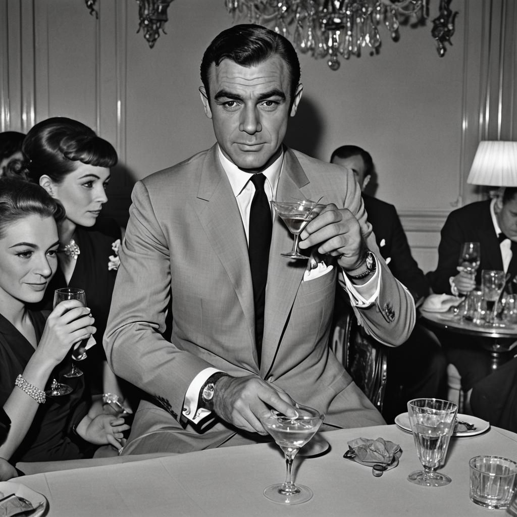James Bond at the Ritz: 1960s Martini Time