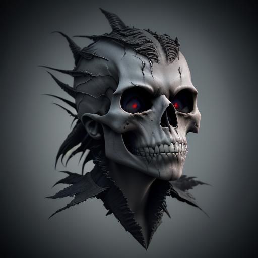 Vampire skull