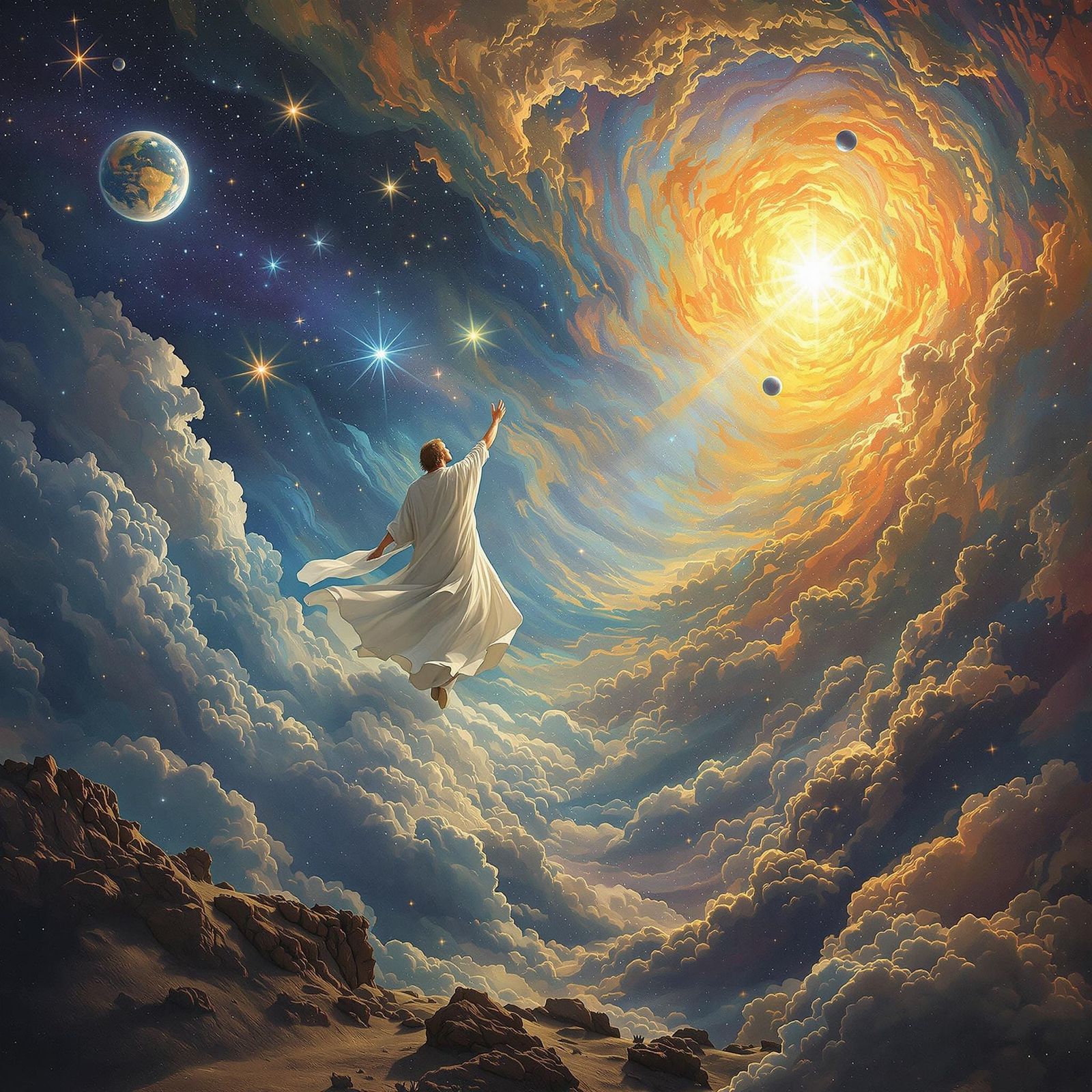 Divine Creation: God Creates Heavens and Earth