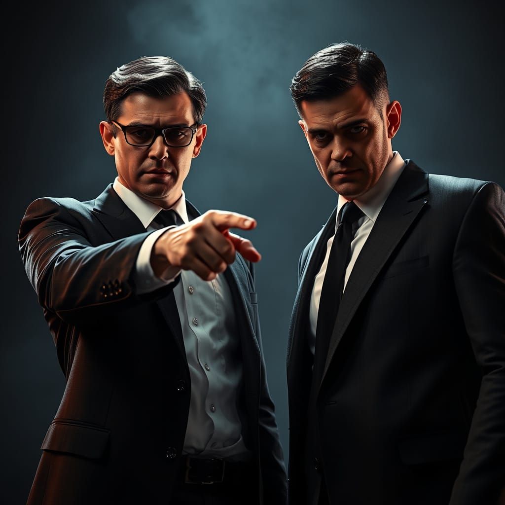 Sleek Traitors Exposed in Dark Dystopian Future