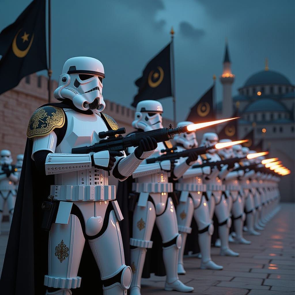 Stormtroopers in Ottoman Janissary Armor